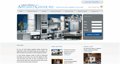 Desktop Screenshot of csappliances.com