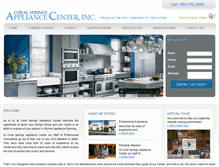 Tablet Screenshot of csappliances.com